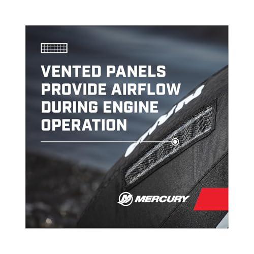 Mercury 8M0228505 2.1L 75hp FourStroke Outboard Vented Splash Cover