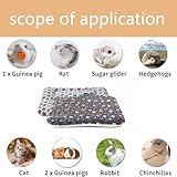 FYKZQWDS Soft Fleece Guinea Pig Bed - Cozy Blanket and Bedding Mats for Small Animals, Comfortable & Warm Pet Bedding - Image 5