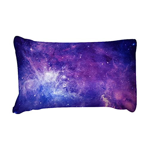 DJY 3D Galaxy Bedding Purple Sky Universe Star Duvet Cover Microfiber Quilt Cover with Zipeer Closure for Kids Teens Adults Bedding (Single 135x200cm) - Image 4