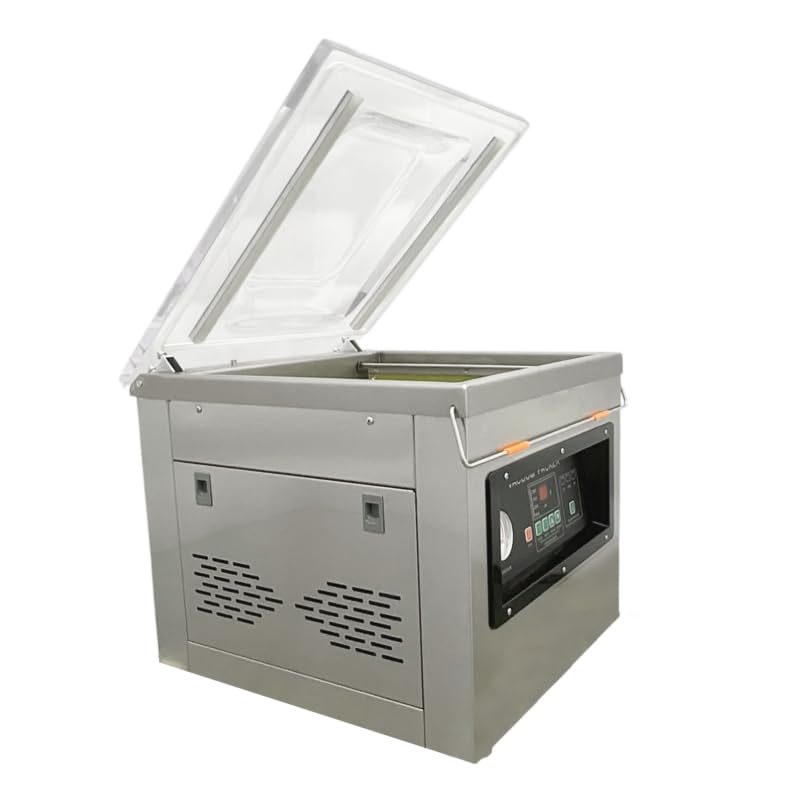 Macchina sottovuoto a campana 400 mm – Pompa 20 m³/h – Sigillatura 10 mm – Professionale Inox