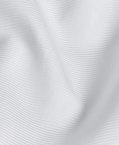 Men's Trim Horizontal Rib French Cuff Formal Shirt3