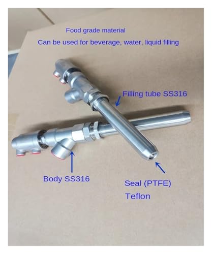 Accessoires de machine de remplissage DN20 contre le blocage des fluides - 4