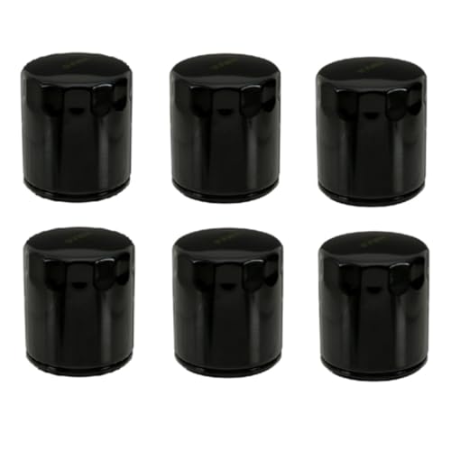 GULUANT 6 Pack Replacement 08597500 Oil Filter for Cub Cadet KH-25-050-25-S KH-52-050-02-S for John Deere AM101207 HE 122-033P TCA10018 for Kohler 25 050 27 25 050 33-S 25 050 34-S 52 050 02 Models