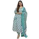 Pinkmint-Motifs-Printed-Side-Tassel-Kurta-Patten-Afghani-Pant-with-Stylish-Dupattta-Set-for-Women