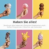 Ninja CREAMi Swirl Ice Cream and Soft Serve Maker, Sorbet, Milkshake, Frozen Yogurt, Low Calories Program & More, 13-in-1, Soft Serve Handle & (2) CREAMi Swirl 16oz Pints, For Kids & ALL ages, NC701 - 5