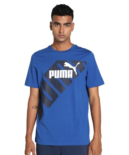 Image of Puma Men's Graphic Print Regular Fit T-Shirt