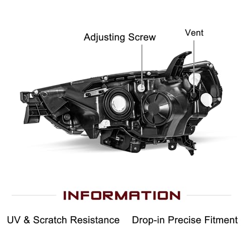 Image of JSBOYAT Halogen Headlight Assembly Fits for 2014-2020 Toyota 4Runner