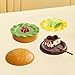 Sharplace Ceramic Sinwerware Juego de hamburguesas apilables Juego de tazón con vajilla de tapa para cocina Imagen de Sharplace Ceramic Sinwerware Juego de hamburguesas apilables Juego de tazón con vajilla de tapa para cocina