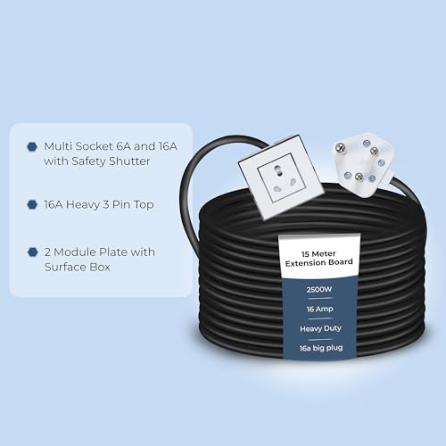 Image of Extension Board (2500 watts, 15 Meter)