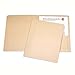 Skilcraft NSN5842492 Double Pocket Portfolio44 38 in Exp44 Letter44 25 BX44 Tan