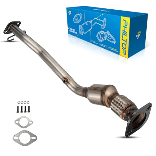 PHILTOP Catalytic Converter Compatible with Chevy Impala 2006-2011 3.5L, Impala 2006-2009 3.9L, Monte Carlo 2006 2007 3.5L, Monte Carlo 2006 3.9L Stainless Steel Catalyst Converter (EPA Compliant)