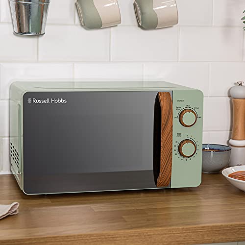 Russell-Hobbs-RHMM713MG-N-Microondas-manual-17-L-mango-y-esferas-color-verde-mate
