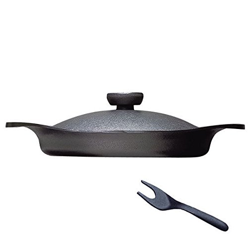 Amazon｜柳宗理 南部鉄器 オイルパン 鉄蓋・ハンドル付き 22cm 231426