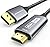 SWITCHFLUX DisplayPort 1.4 to HDMI 2.1 Cable (8K@60Hz,4K@120Hz,2K@144Hz) 6ft Uni-Directional DP (Source) to HDMI (Display) Braided Cord Supports HDCP 2.3 HDR10 Display Port for AMD,NVIDIA,and PC
