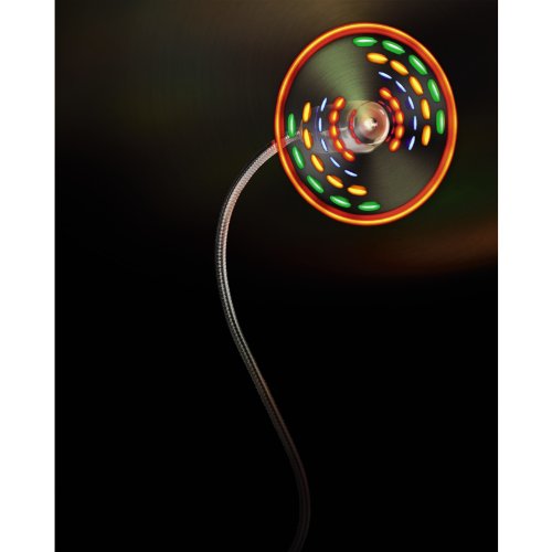 Hama USB-Ventilator mit LED-Lichtern und USB-Anschluss