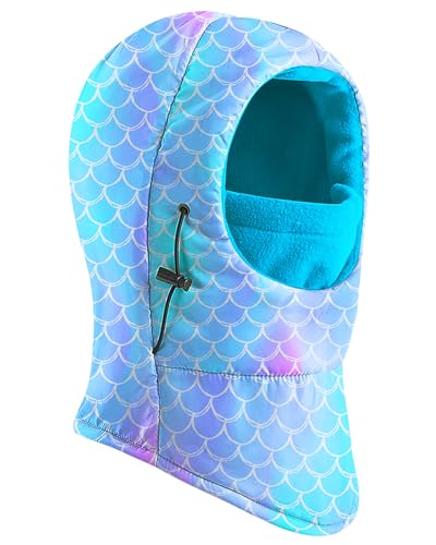 Kids Winter Hats, Windproof Toddler Kids Balaclava Ski Mask Face Mask Covering Neck Warmer Gaiter for Girls Boys Cold Weather