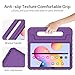 Kids Case for Samsung Galaxy Tab S6 Lite 10.4 Inch 2024 2022 2020 Model (SM-P610/P615/P613/P619), Shockproof Light Weight Protective Case Convertible Handle Stand with S Pen Slot, Purple