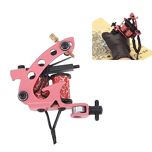 Nsxayiwe NSXAYIWE5NETQROVGP Coil Tattoo Machine, 10 Wraps Copper Tattoo Coil Machine thumb #2