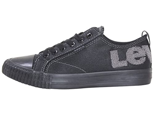 Levi's® Anika Logo Black Mono/Charcoal 7 B (M) #TOP2
