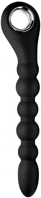 Dark Scepter 10X Vibrating Silicone Anal Beads