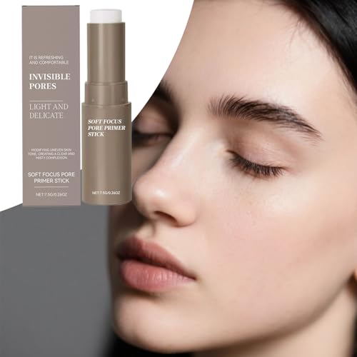 Minimizador De Poros Matificante: Barra Correctora, Prebase Facial Reductora De Brillo, Base De Textura | Solución De Maquillaje Diario Para Mujeres, Adolescentes, Reuniones - imagen 2