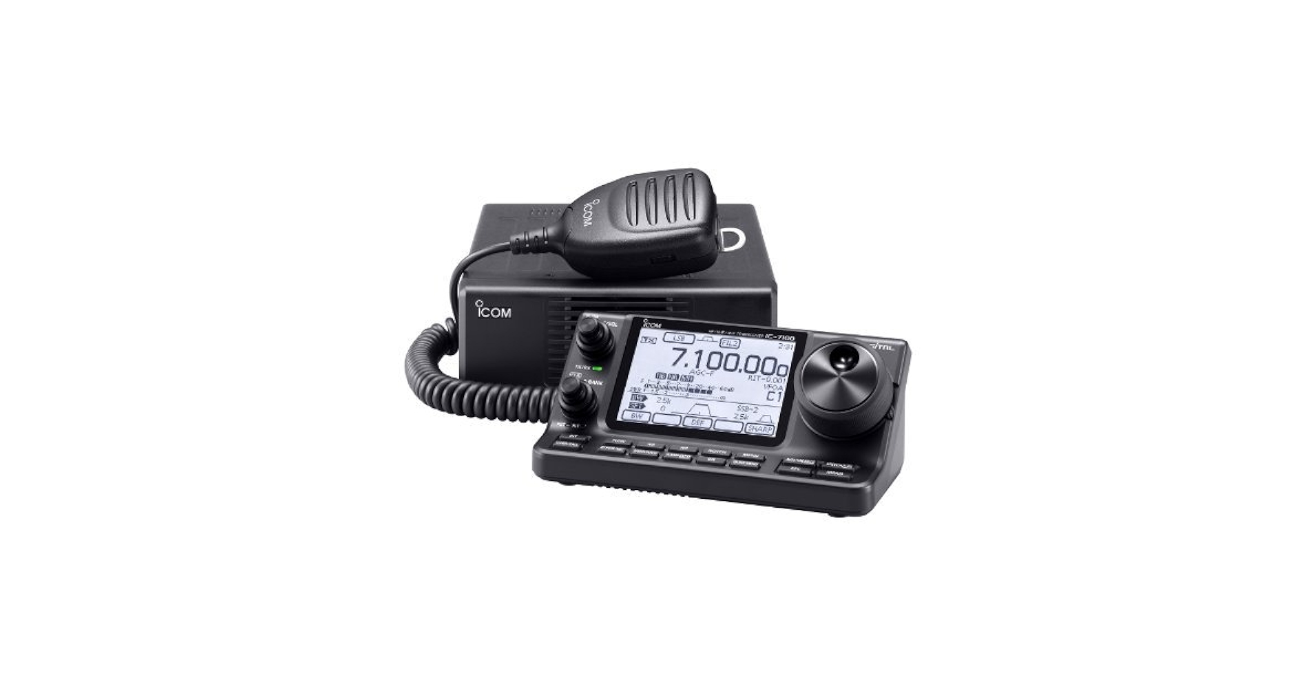【未使用品】ICOM IC-7100 HF/VHF/UHF トランシーバー New Transceiver from ICOM: IC-7100 - The KØNR Radio Site