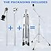 Shongbluu Cymbal Stand 2Pack, Standard Cymbal Boom Stand Adjustable 30