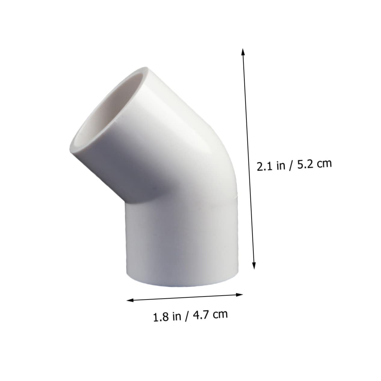 Alipis 3 Set Raccordi Gomito Pvc Connettori Per Giardino E Strutture Resistente E Pratico Per Tubazioni E Riparazioni Alta Professionale 10 Pezzi*3
