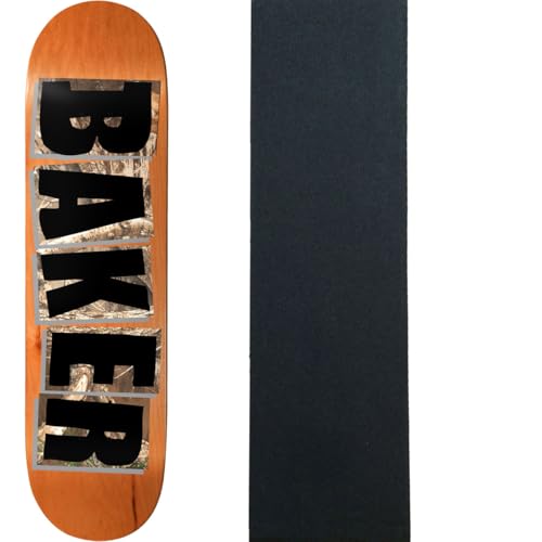 Baker Skateboard Deck Hawk Logo 8.5" x 32" with Grip
