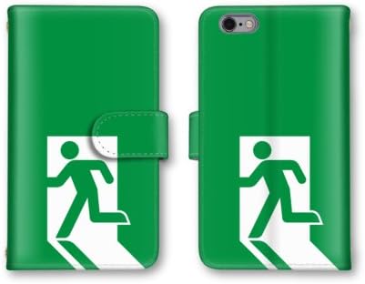 Amazon Co Jp ノーブランド品 Iphone8 スマホケース 手帳型 非常口 グリーン 非常口マーク おもしろ かわいい おしゃれ 携帯カバー アイフォン8 ケース 家電 カメラ