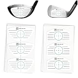 RX PRECISION - Cinta de impacto de hierro y driver de golf - 250 etiquetas/etiquetas 125x hierro/125x driver/holzer - Para LH & RH - facetape - Análisis...