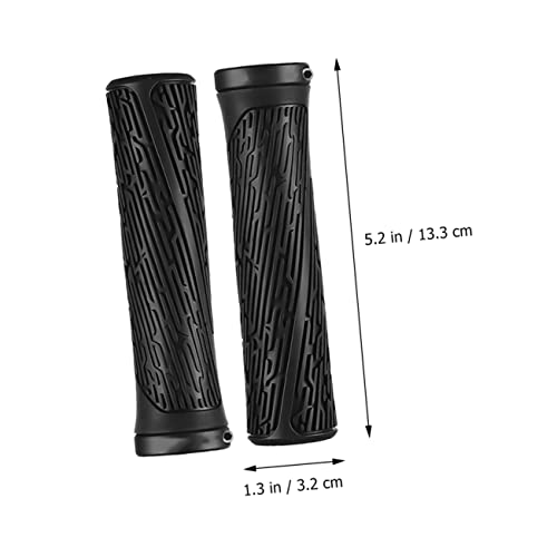 Toddmomy 1 Par De Aperto De Bicicleta Scooter Apertos Capa De Guidão De Silicone Suprimentos De Bici