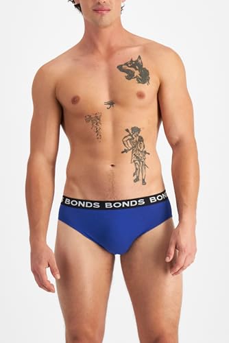 Bonds mens Classic Everyday Brief Underwear in Cotton Blend for Men, 3-pack2