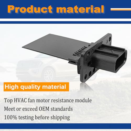 Image of YH-1715 HVAC Blower Motor Resistor Replacement for Ford Expedtion Escape F150 F250 F350 Super Duty Mustang Lincoln Mark LT Mercury Mariner Replaces 3F2Z-18591-AA