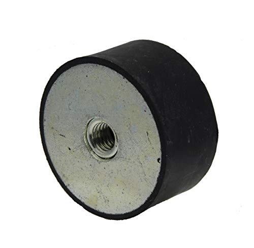 Preisvergleich Produktbild Gummipuffer Schwingungsdämpfer einseitig mit Innengewinde M 6