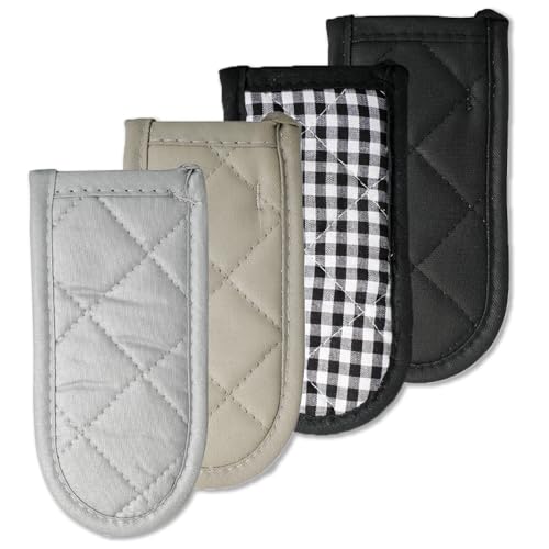4 Pcs Hot Handle Covers, Cast Iron Skillet Handle Covers,Ultimate Heat-Resistant Cast Iron Handle Covers for Safe Cooking Non-Slip, Reusable, and Comfortable Protection for Your Hands