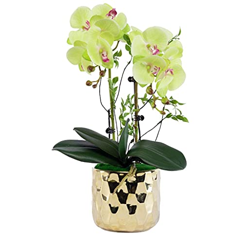 Fleurs d'orchidées artificielles pour décoration maison et centre de table de mariage