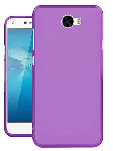 Todobarato24h Funda TPU Lisa Compatible con Huawei Y6 II Compact / Y5 II 2016 Morada