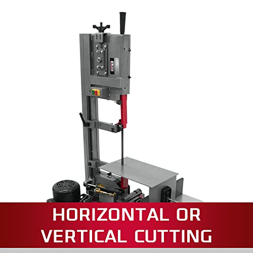 Jet Hvbs-10-Dmw, 10-Inch Dual Mitering Portable Bandsaw, 1Hp, 115/230V 1Ph (424463) #TOP6