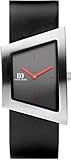0 Danish Design Damen Analog Quarz Uhr mit Leder Armband IV24Q1207