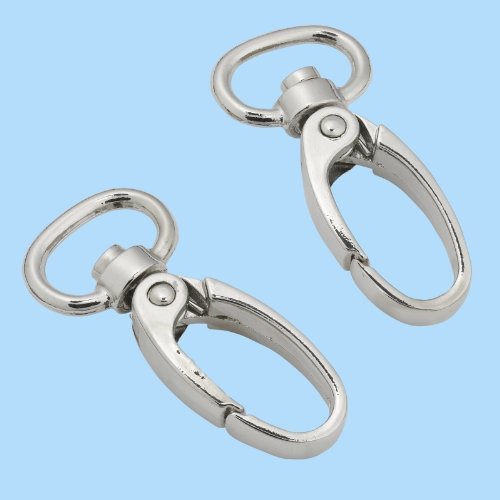 Preisvergleich Produktbild Karabiner-Haken 15mm Schlaufe, Btl. a 2 St.