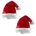 Pack 2 Gorro Papá Noel de Navidad de Santa Claus de Terciopelo...