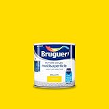 Secado rápido y sin olor Bruguer Acrylic Multisuperficie Esmalte al agua Brillante Amarillo Limón 250 ml
