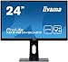 Produktbild iiyama ProLite XB2483HSU-B3 60,5cm (23,8") AMVA LED-Monitor Full-HD (VGA, HDMI, DisplayPort, USB2.0) Höhenverstellung, Pivot, schwarz