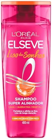 L'Oréal Paris Elseve Liso dos Sonhos Shampoo Super Alinhador, com...