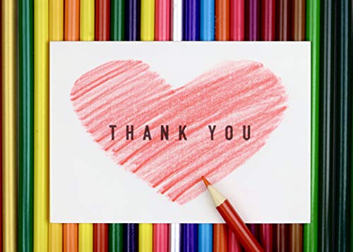 Verbaa 100 Premium Paper Thank You Cards With Self-Seal Envelopes - 2 Designs Of Elegant Modern Thank You Cards For Any Occasion - Wedding, Engagement, Funeral, Graduation, Business (100-Pack) #TOP6