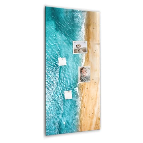 Tableau en verre magnétique pour effacer facilement vos notes sans laisser de traces