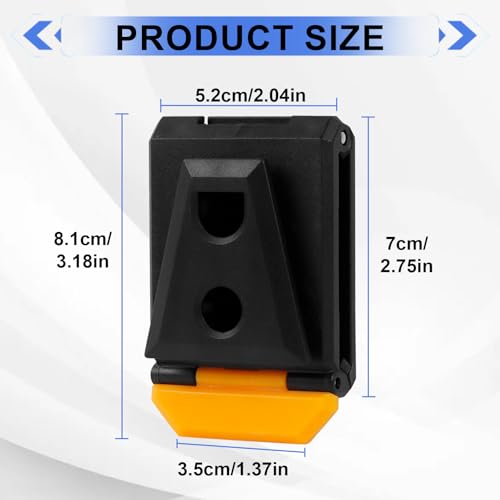 Tool Belt Clip Werkzeugtasche Gürtel, Toolbag Werkzeuggürtel Herren Clip, Elektriker Werkzeugtasche für Tou-ct-150 TB-CT-150SP Modelle, Negro 3 Stück