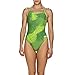 ARENA - Costume Intero da Donna Palm Forest Challenge Back MaxLife, Donna, Costume da Bagno, 001889-600-26, Verde Kelly, 26