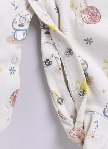 Image of BABYGO Baby Half Sleeve Rompers 100% Cotton for New Born Baby | Daily Suits for Baby Boys & Girls|0-3M| Infant Clothes| Pack of 1